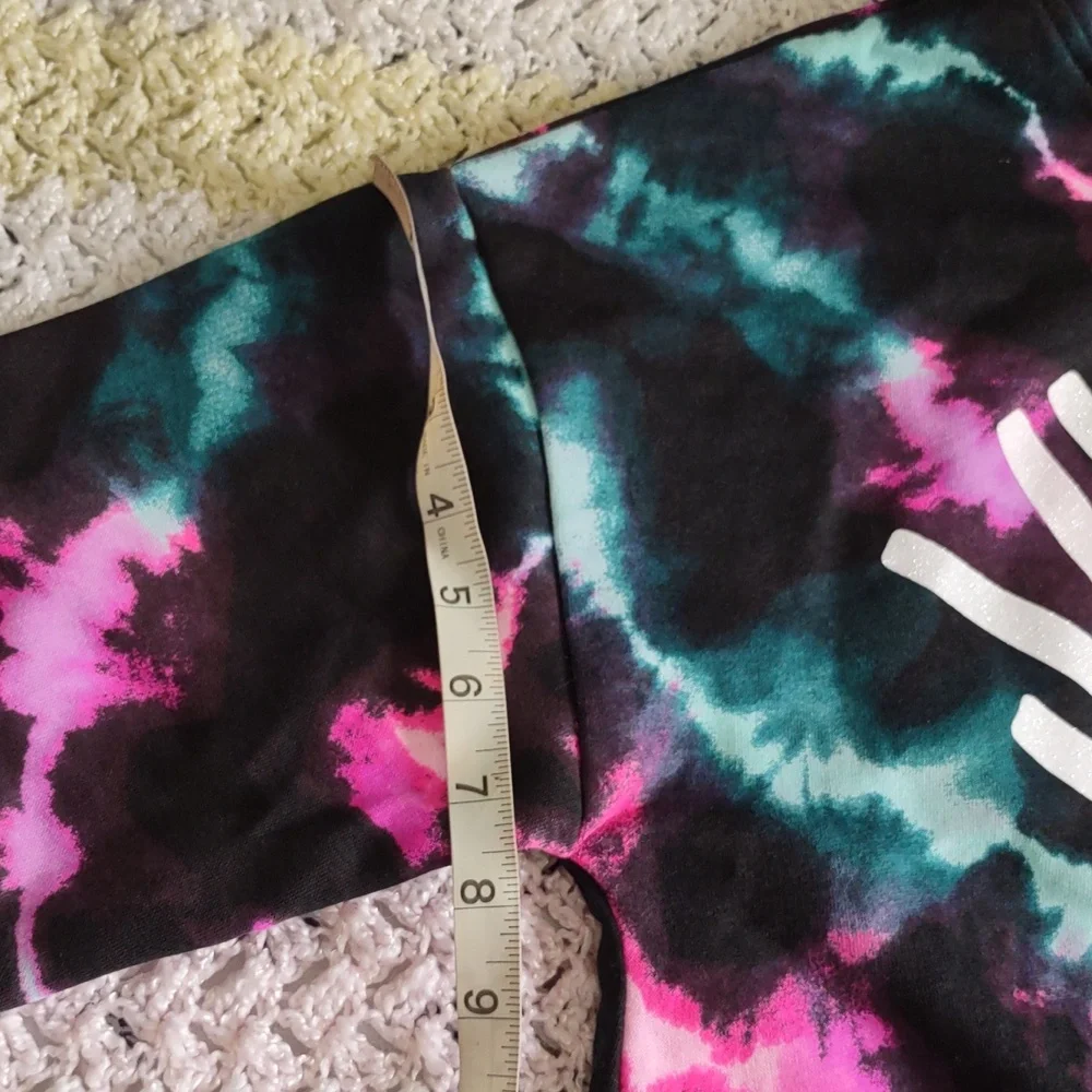 NWT Justice LG(12/14) Tie Dye Cropped Hoodie